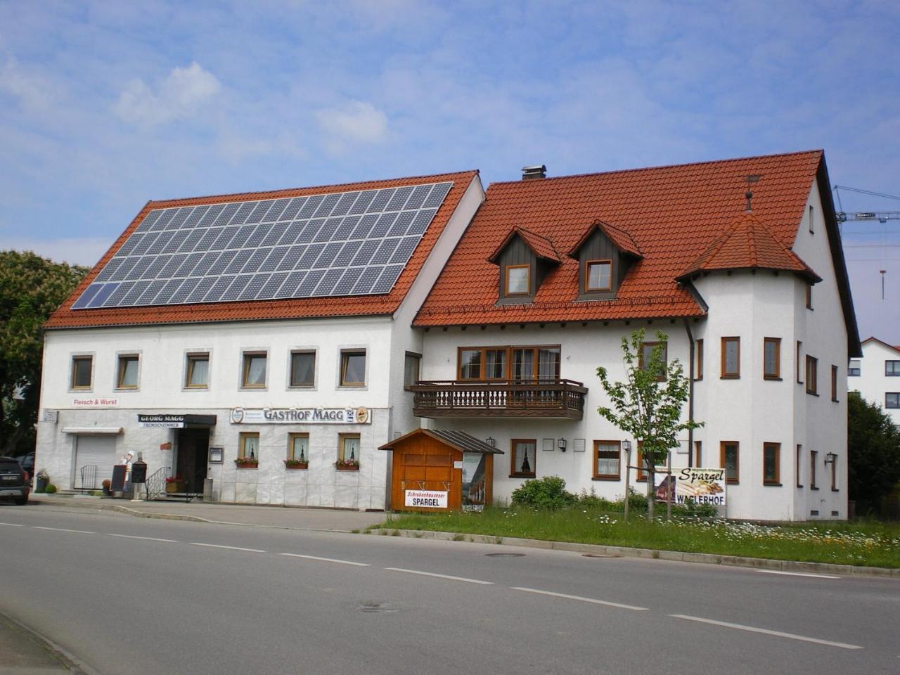 Gasthof Magg Hotel Biberbach  ภายนอก รูปภาพ