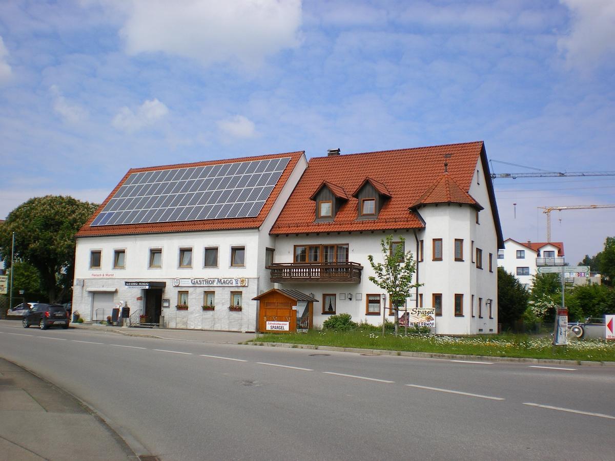 Gasthof Magg Hotel Biberbach  ภายนอก รูปภาพ